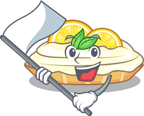 还有国旗吉祥物，美味的自制柠檬蛋糕图片下载