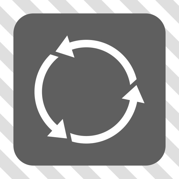 回收圆形方形按钮图片下载