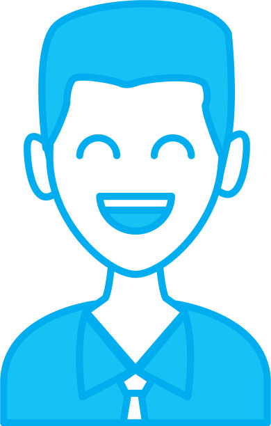 人微笑的卡通图片下载