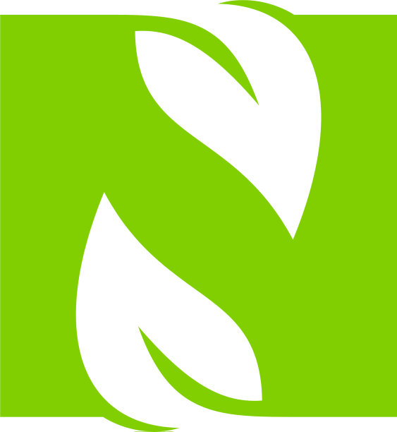 自然N字母标志图标设计图片下载