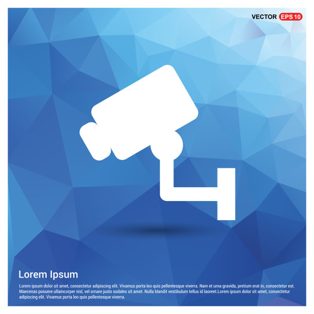 安全或监控摄像头图标图片下载