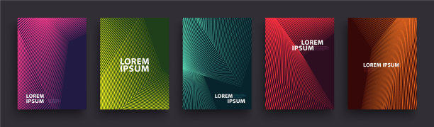 简单现代的封面模板设计集图片下载