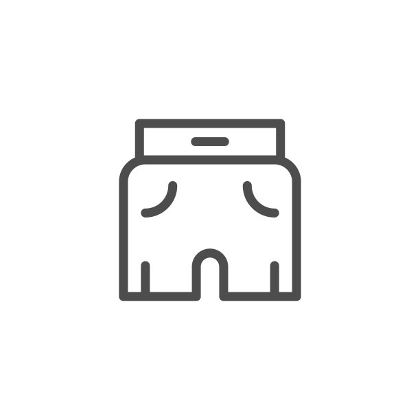 短裤线条图标图片下载