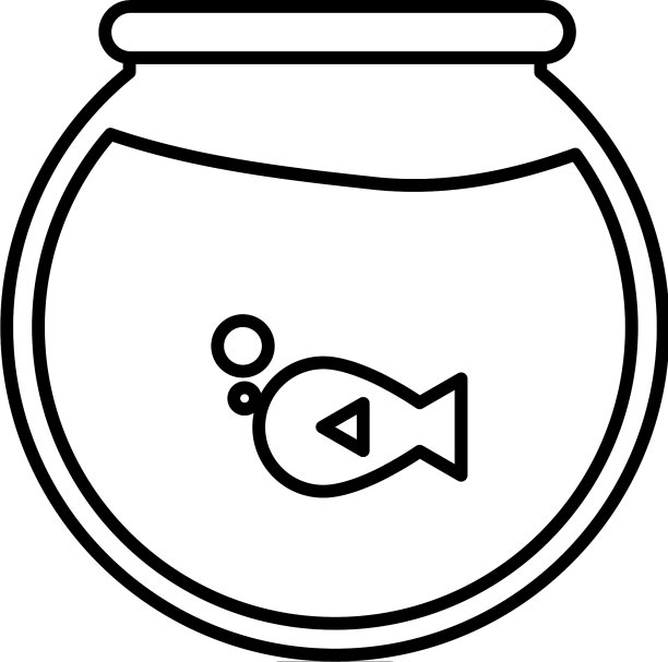 鱼缸图标图像图片下载
