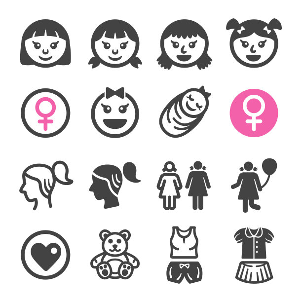 女孩图标设置图片下载