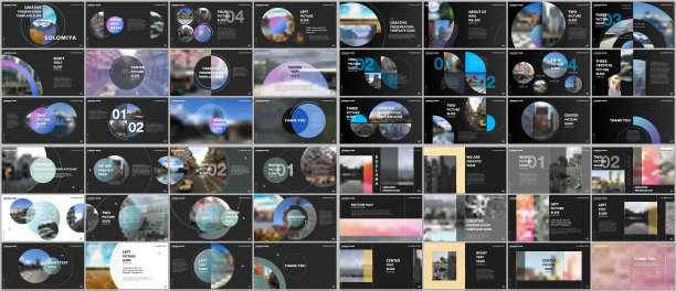 最小演示文稿设计作品集图片下载