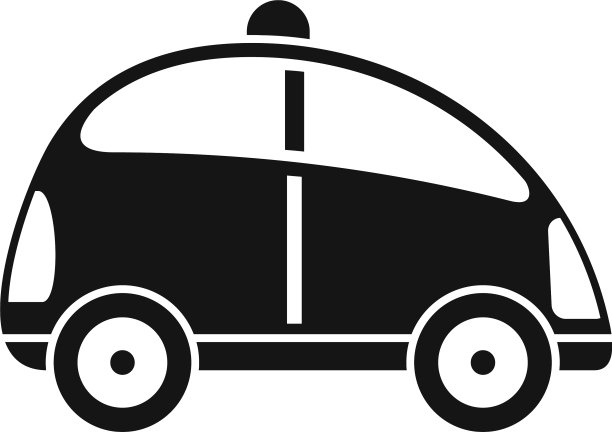 城市自驾标志简约风格图片下载