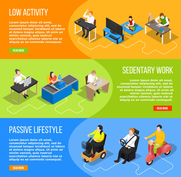 非活跃生活水平横幅图片下载