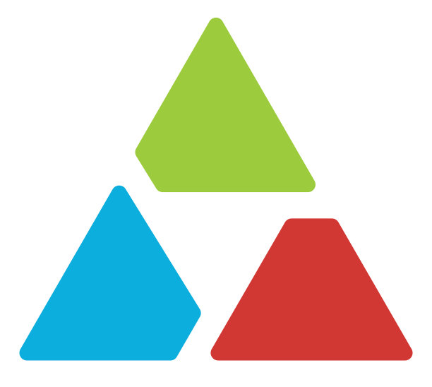 三角形标志符号-孔径状三角形图片下载