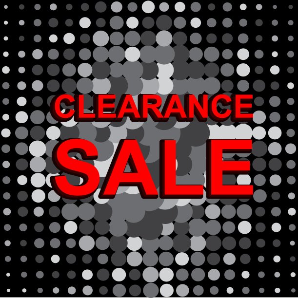 大减价海报与清仓大减价的文字图片下载
