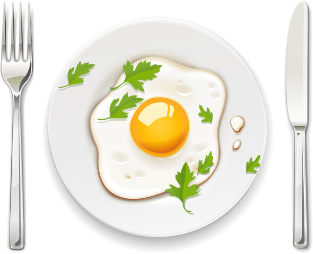 炒鸡蛋盘叉图片下载