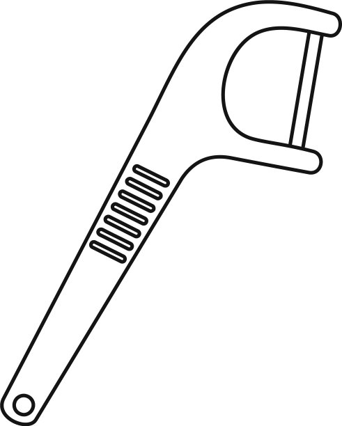 医用牙线挑选图标轮廓风格图片下载