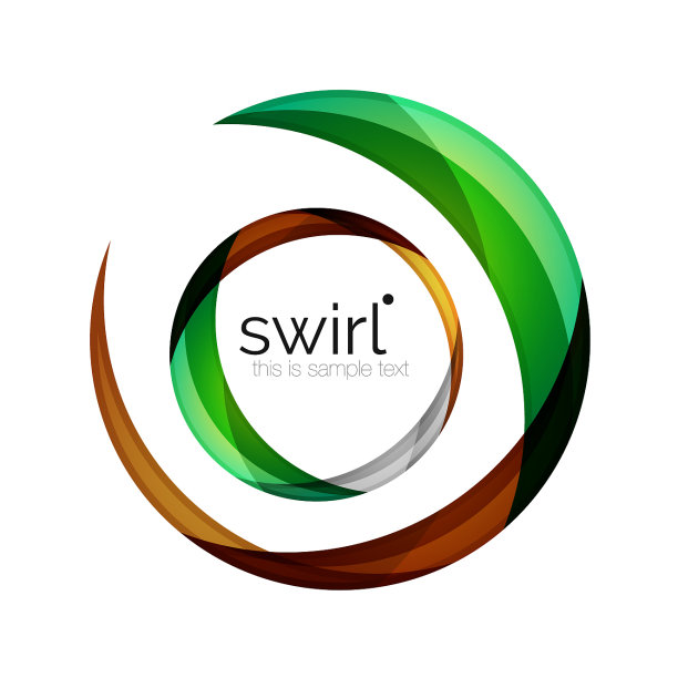 数字技术漩涡圈商业偶像图片下载