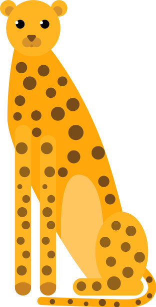 猎豹是白色的图片下载