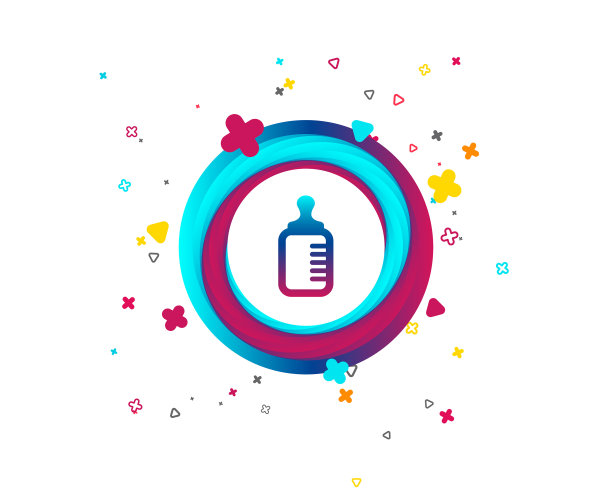 婴儿奶瓶图标儿童食品图标图片下载