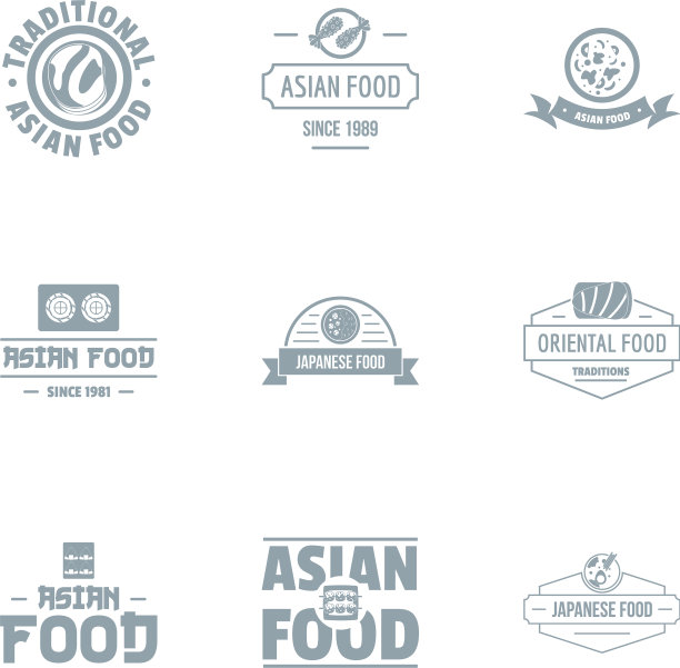 传统菜标集简约风格图片下载