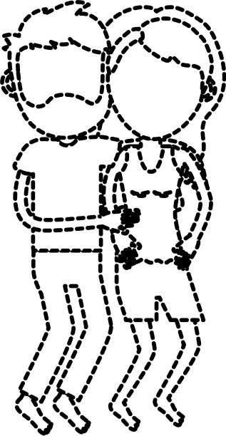 点形美与发型设计结合图片下载