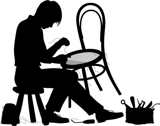 椅子制造商轮廓图片下载