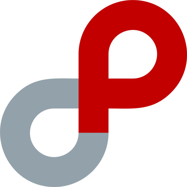字母P无限符号logo图标设计图片下载
