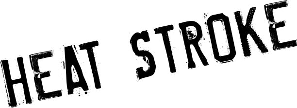 中暑橡皮图章图片下载