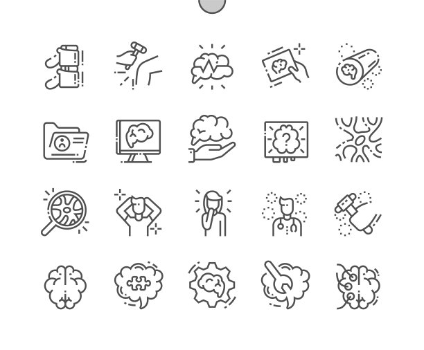 神经学，精心制作，像素完美的薄图片下载