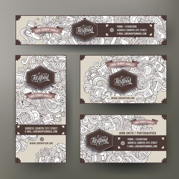 企业形象快餐主题集图片下载