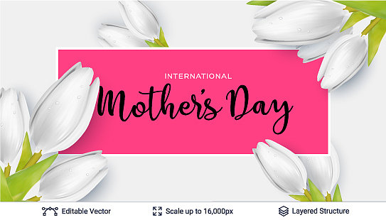 母亲节贺卡模板图片下载
