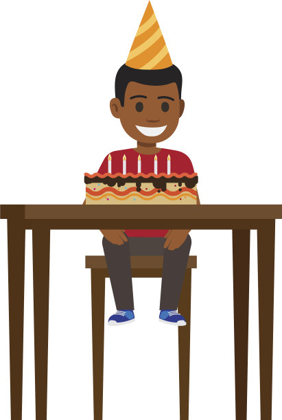 儿童生日庆祝单位图片下载