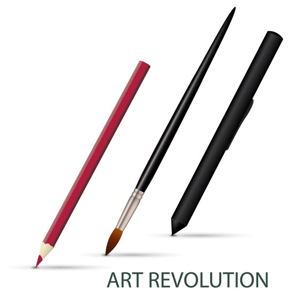 铅笔画，笔刷，平板，触针图片下载