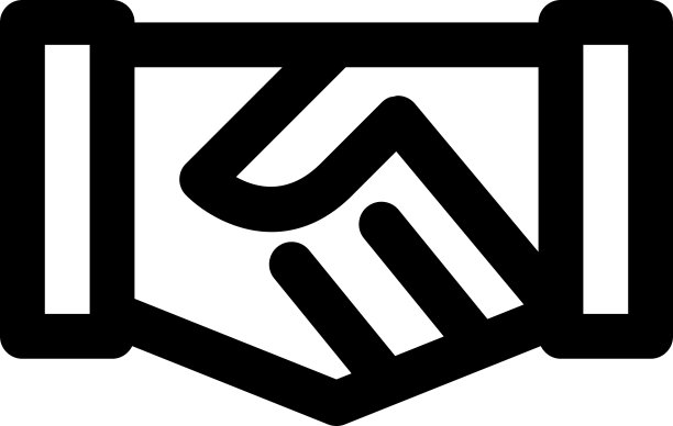 带线条或轮廓样式的交易图标集图片下载