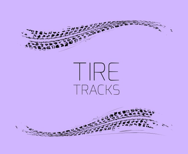 轮胎痕迹背景图片下载