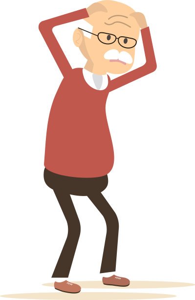 老人生病头痛图片下载