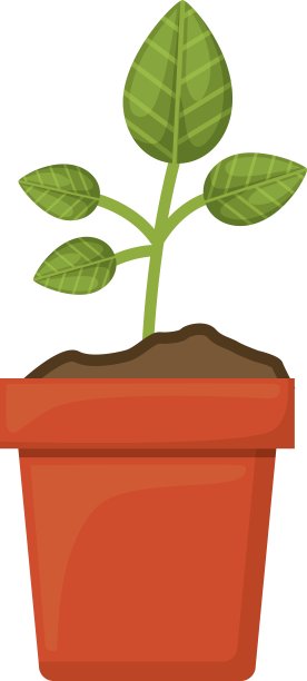 绿色植物图标图片下载