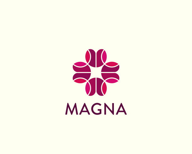 豪华花卉标志颜色通用图片下载