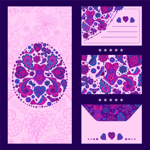 等距收集明信片图片下载