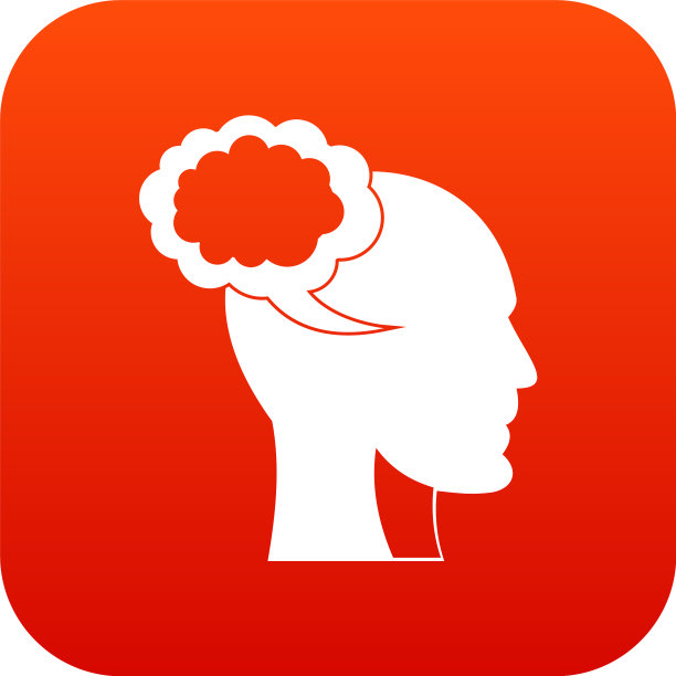 语音气泡与人头图标数字红色图片下载