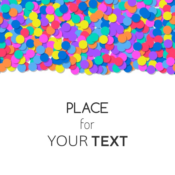 节日背景用五彩缤纷的彩纸和图片下载