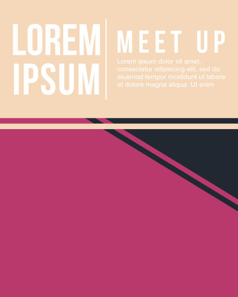 酷炫的彩色背景遇见卡片设计风格图片下载