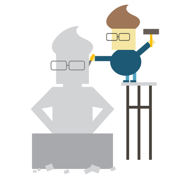 人使自己平坦图片下载