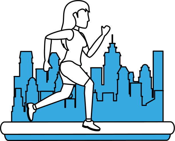 在城里经营卡通的女人图片下载