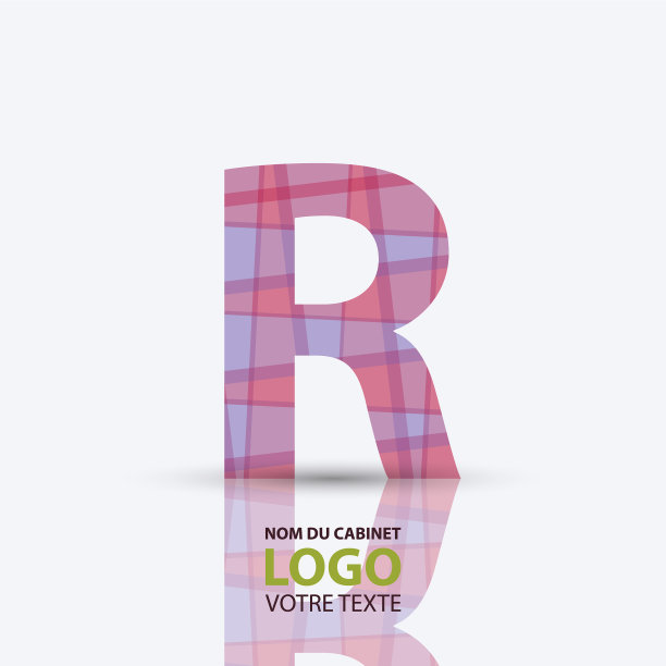 抽象线性标志型波浪流标志符号图片下载