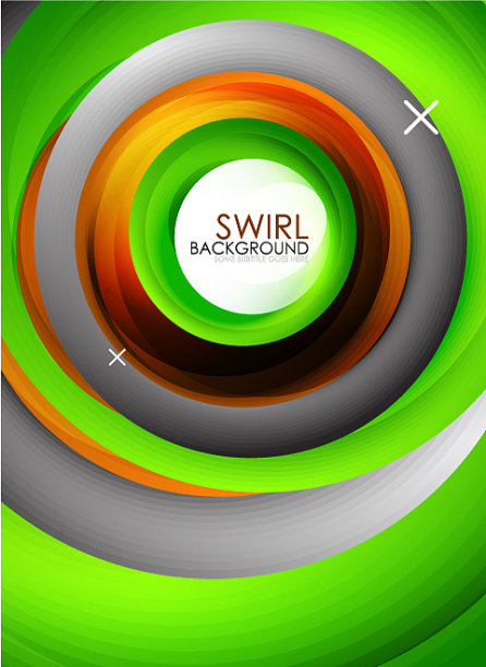 螺旋旋流线三维抽象图片下载