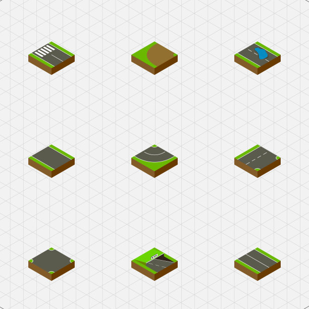 等距方式集水闸下行道路等图片下载