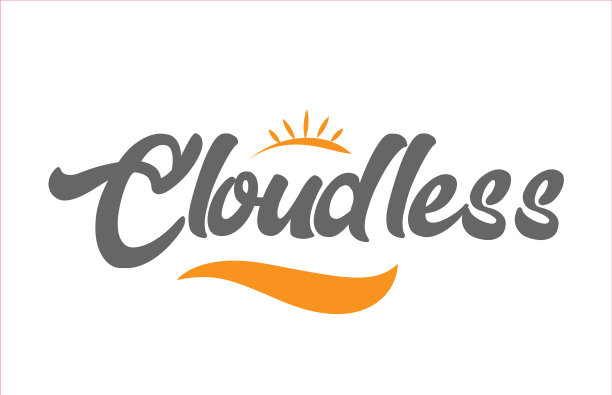 无云黑手书写文字文字排印图片下载