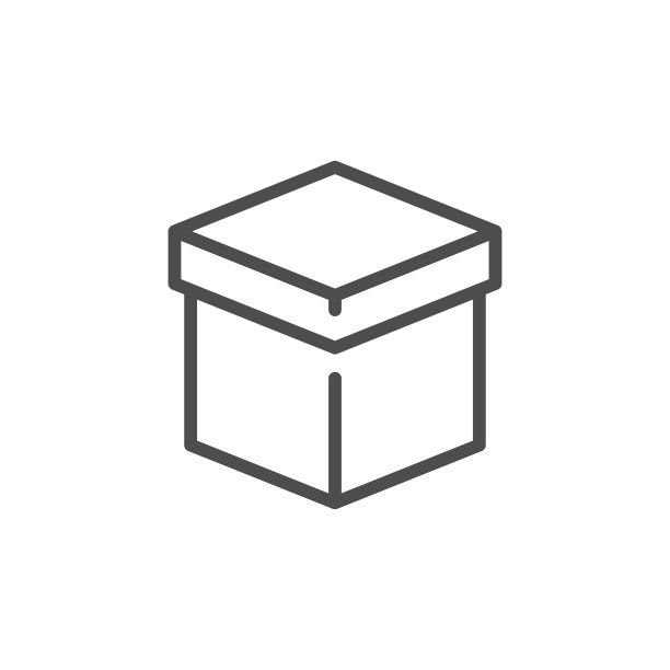 盒子线条图标图片下载