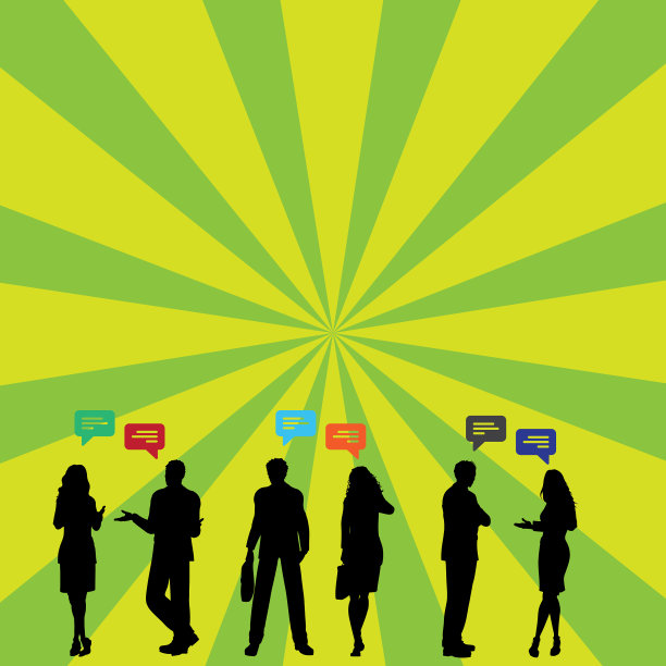 剪影人物剪影照片业务图片下载