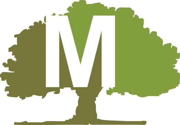 橡树字母m图片下载