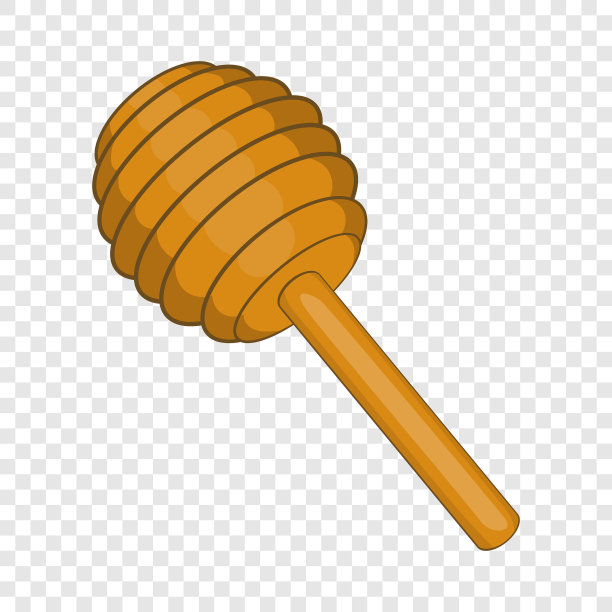 坚持蜂蜜图标卡通风格图片下载