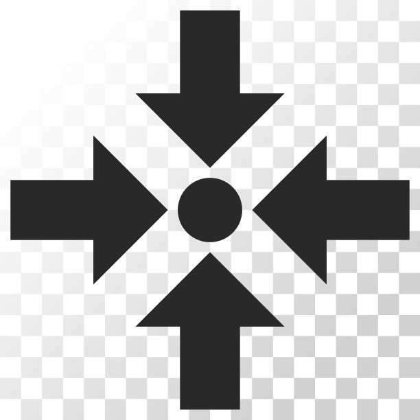 缩小箭头图标图片下载