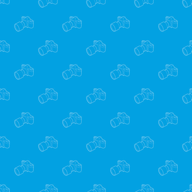 照片相机与镜头图案无缝衔接图片下载